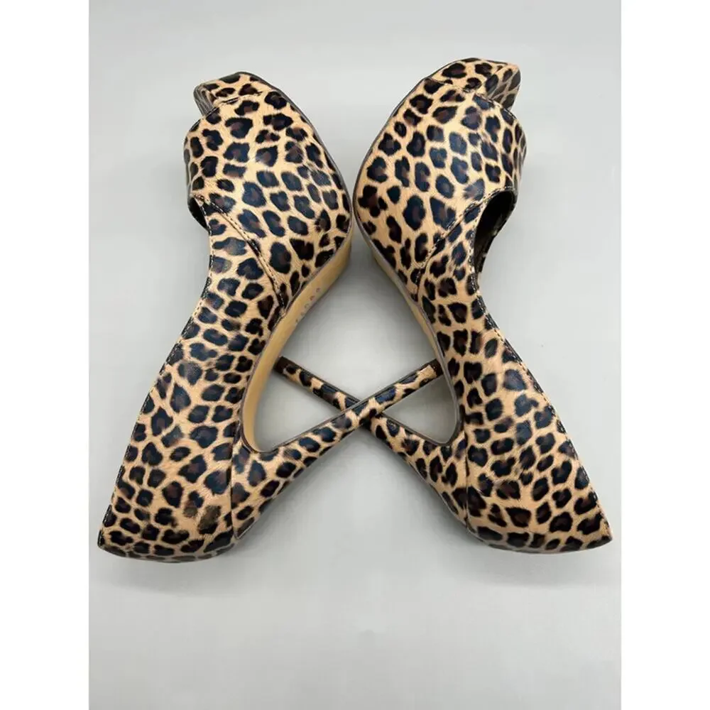 Michael Antonis Women’s Adult Animal Print High Heels Shoes Size 9